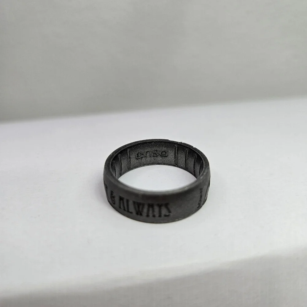 Nightmare Before Christmas Silicone Ring - Jack Forever & Always‎ -Size 9